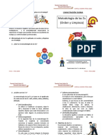 Metodología de Las 5s (Orden y Limpieza) : Capacitación Ssoma