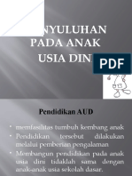 Penyuluhan Pada Anak Usia Dini