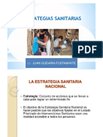 Estrategias sanitarias clave para la salud pública