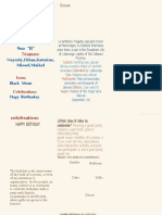 Folleto Trifold Brochure para Negocios de Productos de Belleza y Cosmética Cuidado de La Piel