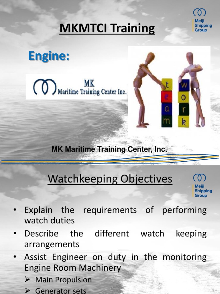 Engine Watchkeeping For Ratings 2023 Handout | PDF | Diesel Engine | Boiler
