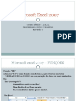 Aulas de Excel 2007-2010 - Aula 3
