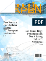 Pro Kontra Perubahan Status PT Freeport Indonesia Gas Bumi Bagi Peningkatan Daya Saing Industri Nasional