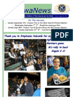 Newsletter 8 31 2011