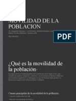 Movilidad de La Poblacion