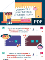 Componer Y Descomponer Números Hasta EL 20.: Comenzar