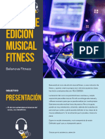 Manual de Edición Musical Fitness 32 Beats Audacity