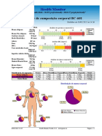 Health Monitor: Análise de Composição Corporal BC-601