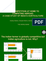 From Competition at Home To Competing Abroad: A Case Study of India'S Horticulture