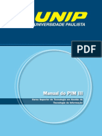 Manual Do PIM III: Curso Superior de Tecnologia em Gestão Da Tecnologia Da Informação