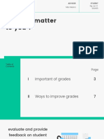 Is Grade Matter To You