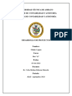 Universidad Técnica de Ambato Facultad de Contabilidad Y Auditoría Carrera de Contabilidad Y Auditoría