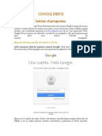 Práctica de Google Drive