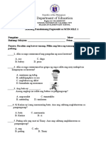 Ikatlong Panahunang Pagsusulit Sa MTB MLE 1 Corrected