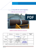 Informe Inspeccion Electromagnetica de Cable Shiploader Red Peru Industrial 2021