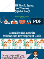 Health Trends, Issues, and Concerns (Global Level) : Third Quarter Period