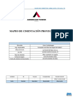 Mapeo de Cimentación Proyecto Scala