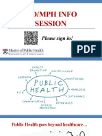 MD/MPH Info Session: Please Sign In!