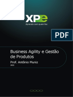 Business Agility e Gestão de Produtos: Prof. Antônio Muniz