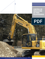 Control de Indicación 3D para Excavadoras: Las Fotos Del Equipo Son Referenciales y Pueden Incluir Equipamiento Opcional