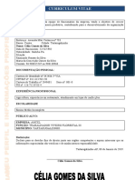 Curriculum Vitae para Vaga de Trabalhador Viveiro Florestal