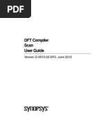 DFT Compiler Scan User Guide: Version D-2010.03-SP2, June 2010