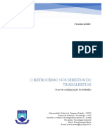 Artigo Sociologia Industrial - Desmonte Dos Direitos Trabalhistas