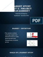 Unit II. Market Analysis