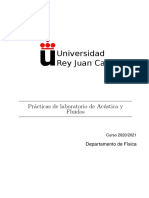 Universidad Rey Juan Carlos: PR Acticas de Laboratorio de Ac Ustica y Fluidos
