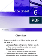 The Balance Sheet: © 2013 Delmar/Cengage Learning. All Rights Reserved