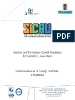 Sistema de Información y Control Académico Administrativo Universitario