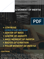 Topic 7. Centroid and Area Moment of Inertia