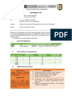 Informe de Evaluacion Diagnostica de Ciencia y Tecnologia PCO Ccesa007