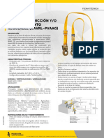 Línea de Restricción Y/O Posicionamiento Regulable (Cavrl-Pvaa0)