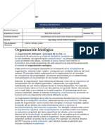 Lectura 2 Niveles de Organización de Los Seres Vivos.