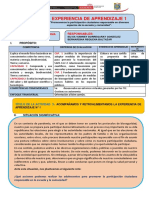 Experiencia de Aprendizaje 1: Sesión Semana 6