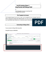 FIT3176 W4 Lab 03 Activity Sheet 1 MongoDB CRUD