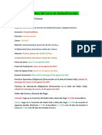 Datos Referenciales Del Curso de Radioaficionado