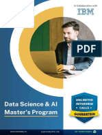 Data Science & AI Master's Program: in Collaboration With