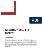 Websites: A Security: Executive Summary