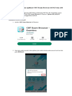CBT Exam Browser Panduan Penggunaan untuk PAT dan AM