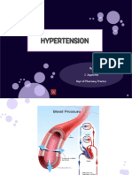 Hypertension: by J. Jayasutha Dept of Pharmacy Practice