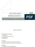 Antzinako Erregimena: 1gaia