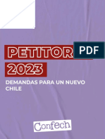 Petitorio Confech 2023