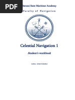 Celestial Navigation 1: Batumi State Maritime Academy