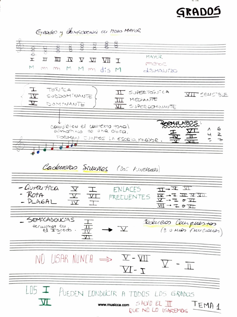 Resumen Completo Sami | PDF | Elementos de la música | Teoría musical