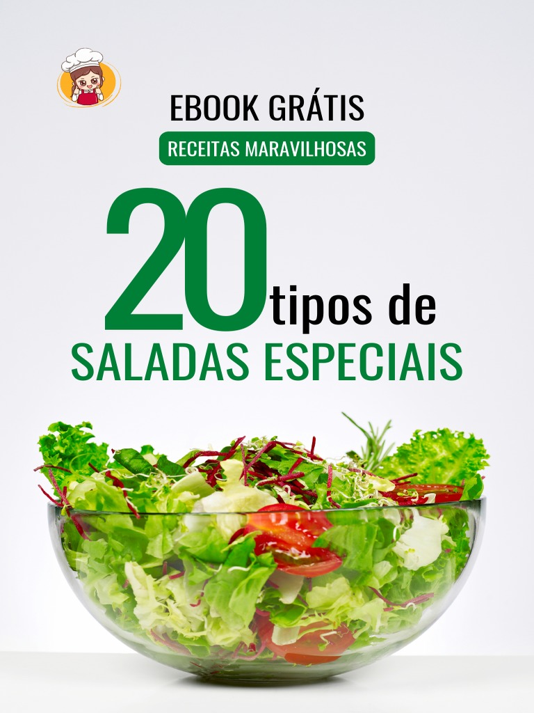Ebook de Saladas Variadas | PDF | Mostarda (condimento) | Caldo, image size:768x1024