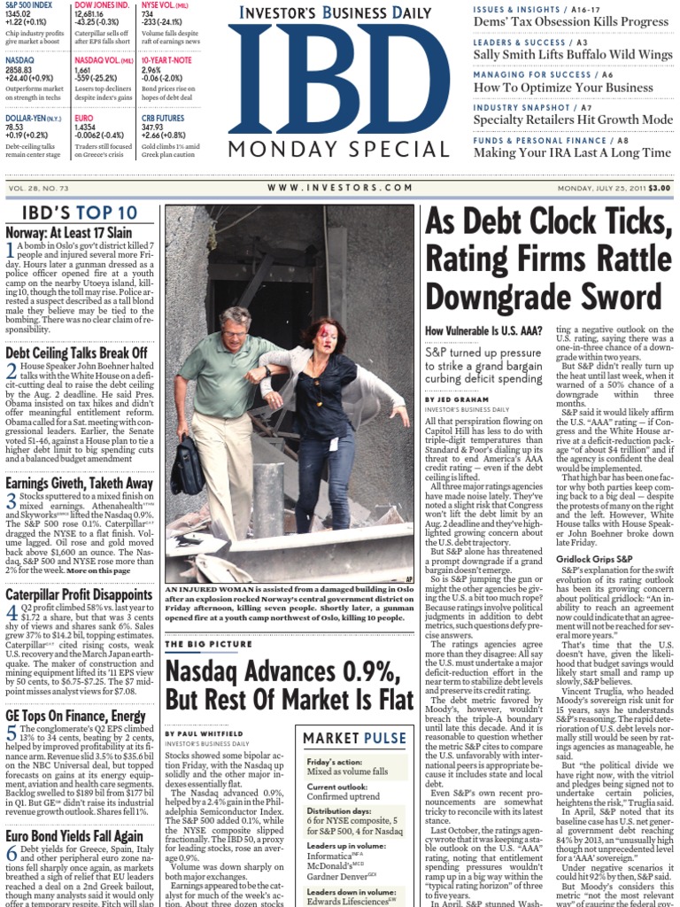 その他 aaa IBD Mon Jul 25 2001 | PDF | Standard & Poor's | Euro