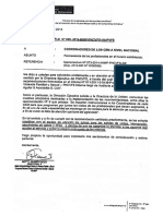 Memorando Múltiple #009-2014-MIMP-PNCVFS-UAIFVFS - Permanencia de Los Profesionales en El Horario Establecido