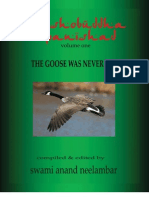 Taoshobuddha Upanishad Vol 1 - The Goose Was Never in Sample Copy